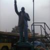 Dr. Annal Ambedkar Statue in Red hills Bus stand